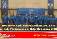 HUT Ke 47 KNPI dan Pelantikan DPK KNPI Se-Kab. Tasikmalaya Di Gelar Di Gedung DPRD