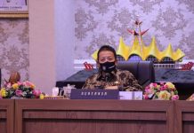Gubernur Lampung Pimpin Rapat Evaluasi Percepatan Penanganan Covid -19 di Provinsi Lampung