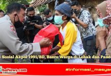 Bakti Sosial Akpol 1991/BD, Bantu Warga di Lebak dan Pandeglang