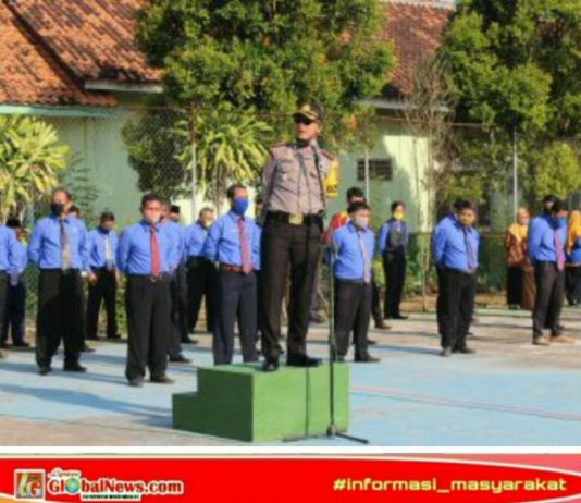 Kegiatan Rutin “Polri Go To School” Polres TUBABA Ke SMK Muhammadiyah Tumijajar