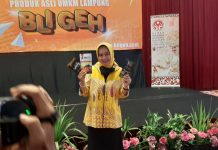 Ketua Dekranasda Lampung Riana Sari Arinal Launching Aplikasi Marketplace “Bligeh” Produk UMKM