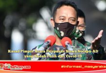 Kasad Pimpin Acara Pelepasan Siswa Secapa-AD yang Sudah Pulih dari Covid-19