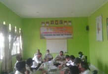 Rapat Kerja puskesmas Totokaton bersama Camat Batu Putih dan Kepalo tiyuh se kec.Batu Putih