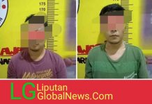 Dua Tersangka Narkoba Diamankan Polres Pesawaran
