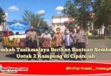 Pemkab Tasikmalaya Berikan Bantuan Sembako Untuk 2 Kampung di Cipatujah