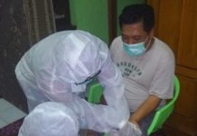 Ketua DPD II Terpilih Partai Golkar Way Kanan, Lakukan Rapid Test Mandiri