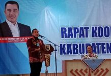 Bupati Pesawaran Hadiri Rapat Koordinasi Kepala Desa Se-Kabupaten Pesawaran