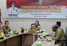 Gubernur Lampung Menghadiri Rapat Pembahasan Progres Pembangunan Kawasan Industri Dengan Kemenperin