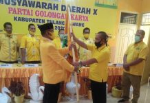 Edison Thamrin S.I.Kom,Terpilih Sebagai Ketua Partai Golongan Karya
