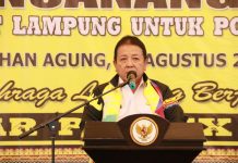 Gubernur Arinal Djunaidi Canangkan Atlet Lampung untuk PON XX Tahun 2021