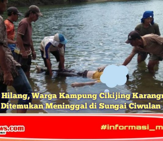 Sempat Hilang, Warga Kampung Cikijing Karangnunggal Ditemukan Meninggal di Sungai Ciwulan