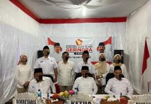 DPC Partai Gerindra Kabupaten Tulangbawang Mengikuti Kongres Luar Biasa Secara Virtual