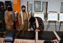 Gubernur Dampingi Menteri Agama RI Resmikan Pembangunan Asrama Haji Provinsi Lampung