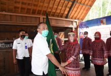 Bupati Umar Ahmad Lantik Dan Mengukuhkan kepengurusan LKKS Tubaba