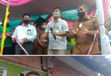 Bupati Pesawaran Dendi Ramadhona, Menghadiri Launching Penyalaan Listrik PLN