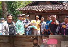 BAZNAS Kabupaten Pesawaran Santuni Dua Warga Kurang Mampu