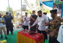 Bupati Pesawaran Dendi Ramadhona Resmikan Klinik Kesehatan Berlian Husada