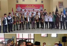 Bupati Pesawaran Hadiri Pelantikan Pengurus Pokdar Kamtibmas