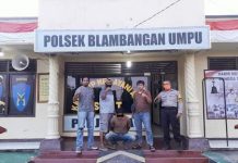 Polsek Blambangan Umpu Polres Way Kanan berhasil meringkus terduga DPO Curat