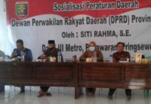 Anggota Komisi II DPRD Provinsi Lampung,Utamakan Musyawarah Mufakat