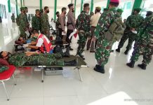HUT TNI ke 75 Tahun 2020, Korem 043/Gatam Gelar Bhakti Sosial