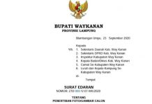 Raden Adipati Meminta Pemerintah Kabupaten Way Kanan Untuk Segera Mencopot Poster Para Calonkada