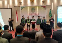 Dewan Pengurus Wilayah Asosiasi Pengacara Syariah Indonesia Provinsi Sumatera Selatan Dilantik