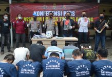 Operasi Sikat Krakatau 2020 Berhasil Ungkap 21 Tindak Pidana