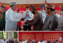 Bupati Pesawaran Didampingi Paduka Minak Firman Rusli Resmikan Lamban Banda Wasa Marga Pedada