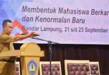 Sekdaprov Fahrizal Ajak Mahasiswa Baru Persiapkan Diri Hadapi Era Revolusi 4.0