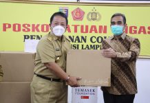 Gubernur Apresiasi Bantuan Penanganan Covid-19 dari DPP Partai Gerindra