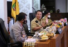 Gubernur Arinal Pimpin Rakor Pengendalian Covid-19 pada Pilkada Serentak 2020