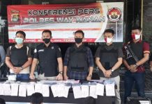 Selama 3 Bulan Satresnarkoba Polres Way Kanan Berhasil Ungkap 22 Kasus Narkoba