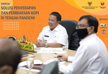 Gubernur Jadi Keynote Speaker pada Webinar Pengembangan Kopi Lampung