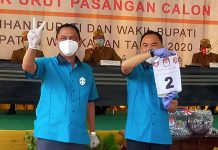 KPUD Way Kanan Menggelar Pengundian Nomor Urut Calon
