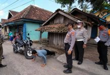 Polsek Menggala Gelar Operasi Yustisi Penggunaan Masker
