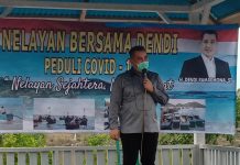 Giliran Nelayan Pesawaran Dukung Dendi Ramadhona Dua Periode