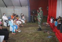 Kodim 0410/KBL Mengelar Kegiatan Nonton Bareng