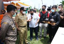 Mentan Syahrul Yasin Limpo dan Gubernur Arinal Djunaidi Lakukan Launching Kartu Petani Berjaya