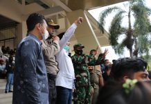 Dua Anggota DPRD Lampung Jadi Korban Anarkisme dalam Unjuk Rasa Terkait UU Cipta Kerja
