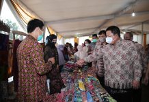 Gubernur Arinal Buka Pameran Semarak Batik Dan Tanaman Hias 2020