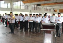 Deklarasi Damai Pemilihan Kepalo Tiyuh Tulang Bawang Barat