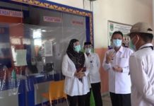 Pjs. Bupati Lamteng Pimpin Operasi Yustisi Himbau Masyarakat Mematuhi Protokol Kesehatan