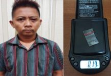 Gunakan Narkotika Dirumah, Seorang Pria Diamankan Polres Tulangbawang