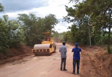 Diitemukan Lagi Proyek Siluman alias tidak bertuan di Ruas Jalan Kecamatan Negara Batin Way Kanan