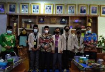 DPD PII Lampura Beraudiensi Dengan Bupati Lampura