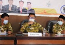 KPUD Kabupaten Way Kanan Mengadakan Rapat Pleno Terbuka