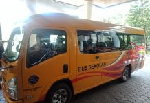 Pemkab Tulang Bawang Mendapatkan Bantuan Satu Unit Bus Sekolah