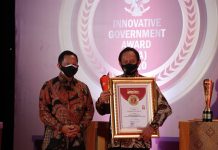 Mendagri Berikan Pengahargaan Inovative Giverment Award (IGA) Tahun 2020 Kepada Daerah Terinovatif