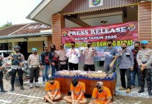 Polres Tubaba Berhasil Ungkap Ratusan Kasus Di Tahun 2020